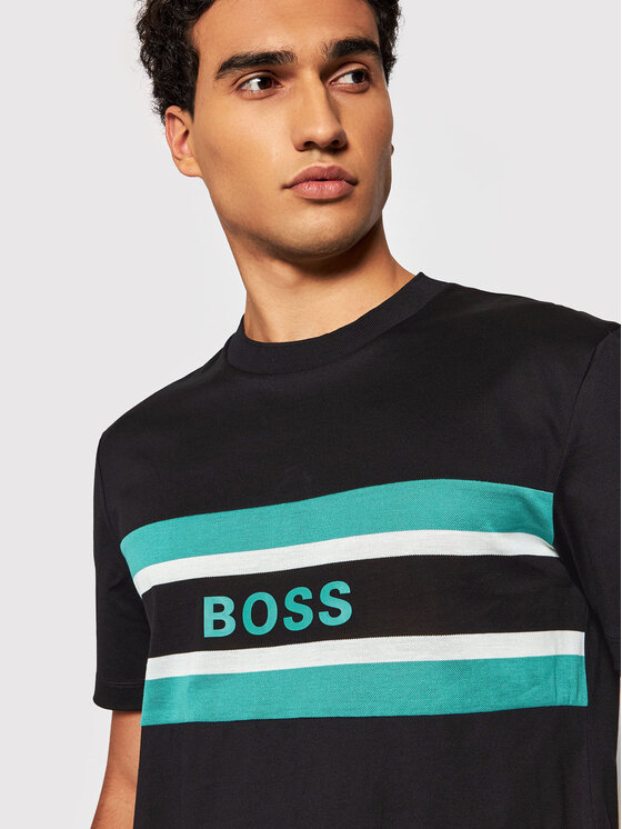 T-shirt Tiburt 123 50453284 Nero Regular Fit