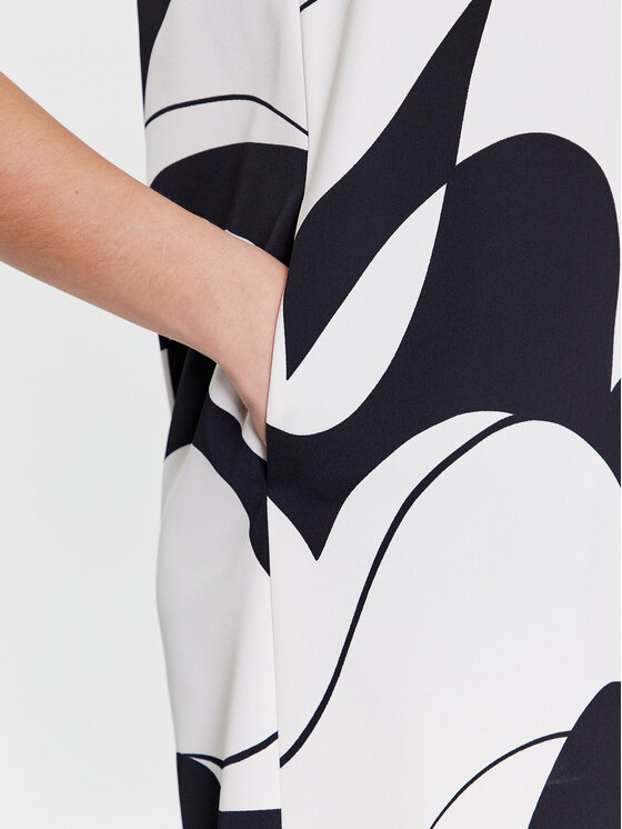 Marella Marella Kasdieninė suknelė Leo 2332210633 Juoda Regular Fit