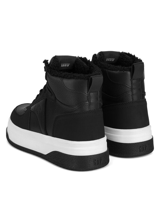 Gap Gap Botine PARADISE CUP MID W GP514035AW-BK00 Negru