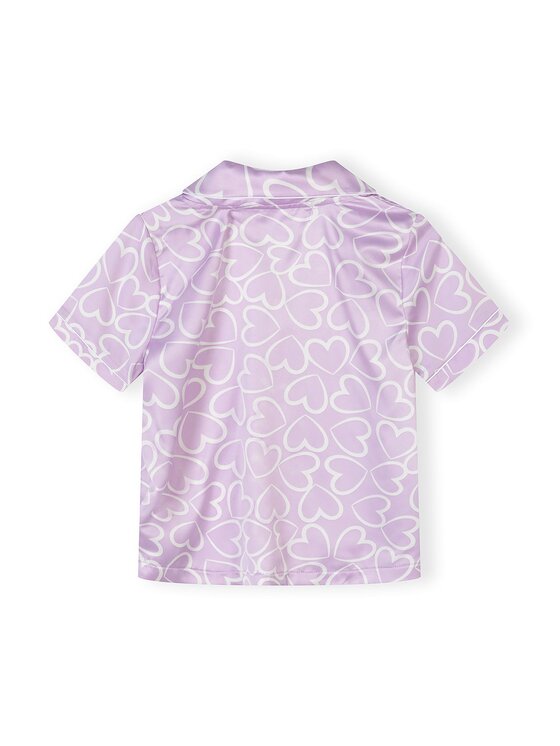 minoti minoti Piżama 30PJ166 Fioletowy Regular Fit