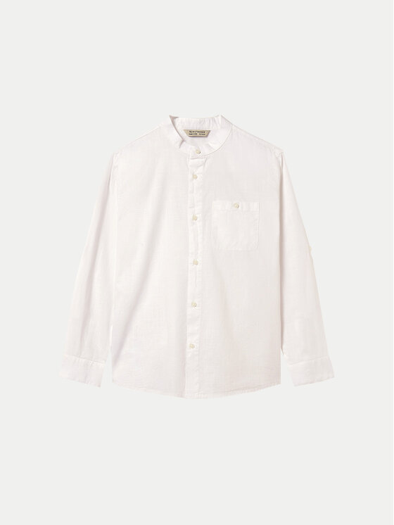 Mayoral Mayoral Риза 6141 Бял Regular Fit