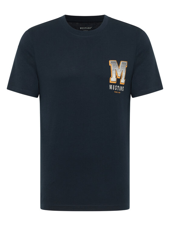 Mustang Mustang T-shirt Style Austin Blu Regular Fit