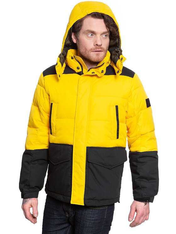 Lee Lee Giubbotto invernale MID PUFFER JACKET Giallo Regular Fit