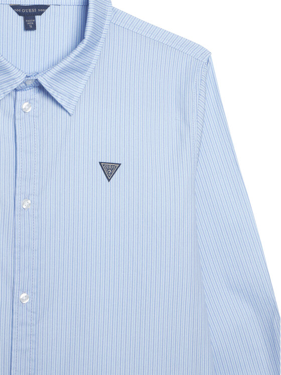 Guess Guess Camicia L6RH02 WE5W0 Blu Regular Fit