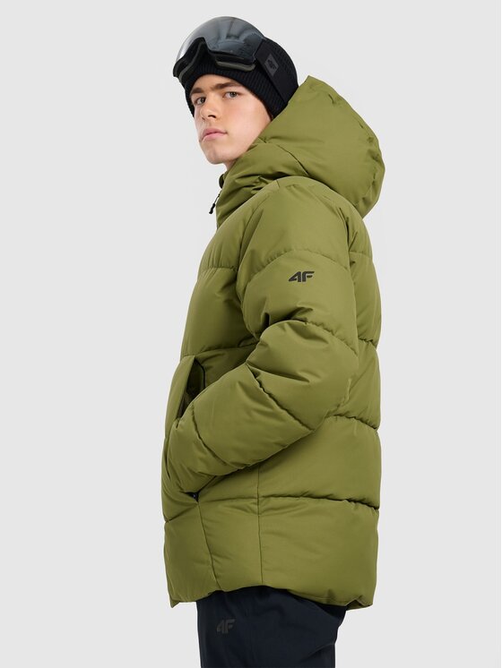 4F 4F Giacca da sci 4FWAW25TTJAM0788-43S Verde Regular Fit
