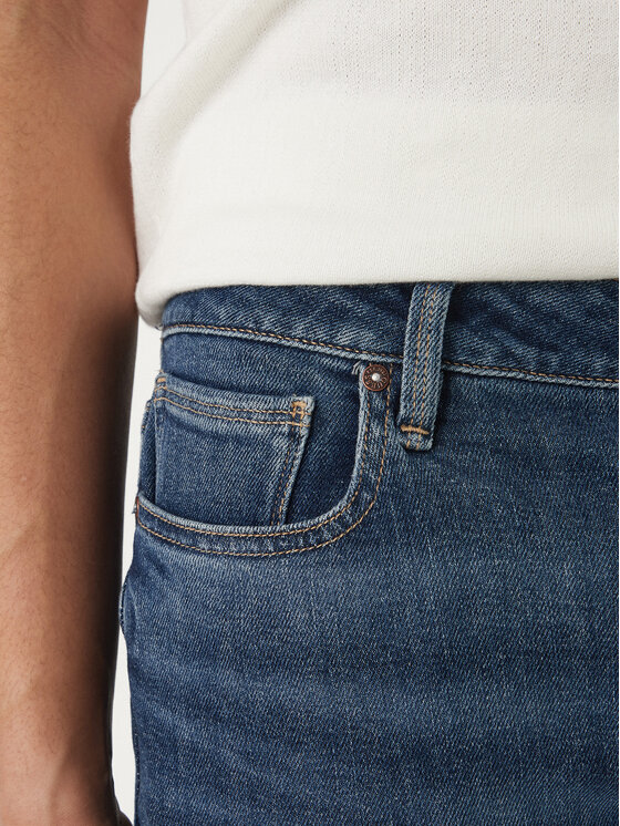 Guess Guess Jeansy M2YAN2 D4Q42 Niebieski Regular Fit