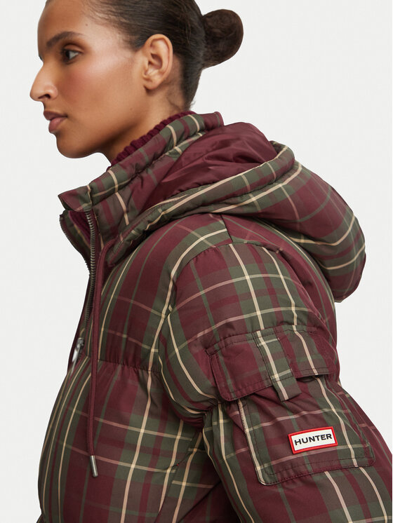 Hunter Hunter Zimní bunda HARW0023262 Bordó Regular Fit
