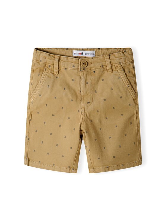 MINOTI MINOTI Szorty materiałowe 17SHORT 52 Brązowy Regular Fit