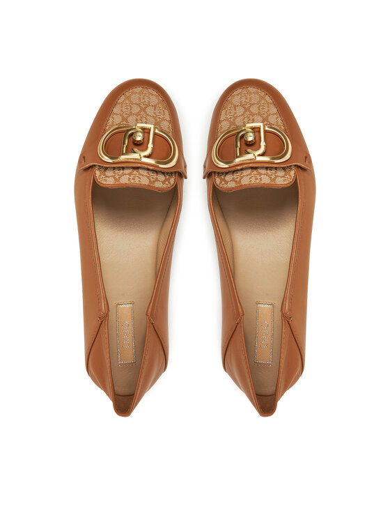 Liu Jo Liu Jo Loafersy Emel 03 SA5037 PX623 Brązowy