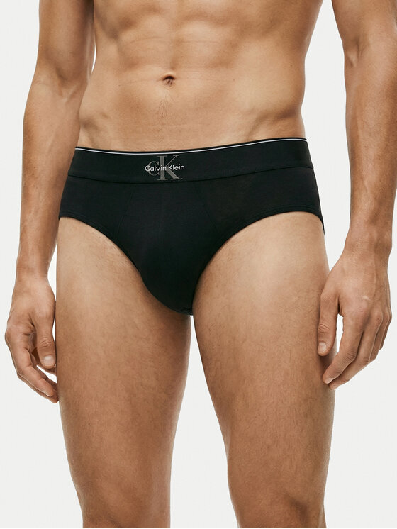 Calvin Klein Underwear Calvin Klein Underwear Souprava slipů LV00NB4471 Černá