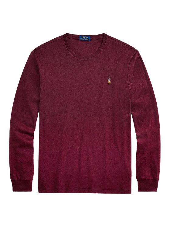 Polo Ralph Lauren Polo Ralph Lauren Majica dugih rukava 710760121037 Tamnocrvena Slim Fit