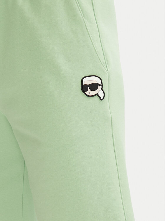 KARL LAGERFELD KARL LAGERFELD Szorty sportowe 705014 552900 Zielony Regular Fit