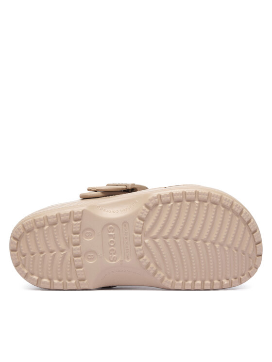 Crocs Crocs Şlapi Classic Enamel Buckle Clog 213347 Bej