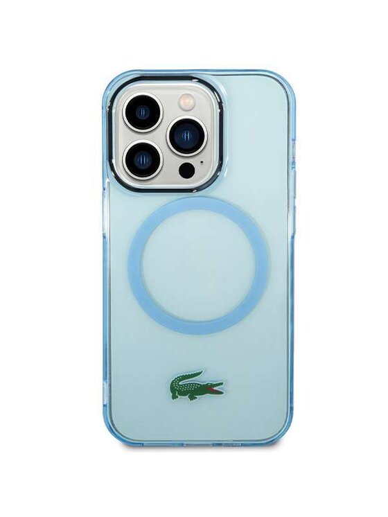 Lacoste Lacoste Etui na telefon Apple iPhone 15 Pro Max Niebieski