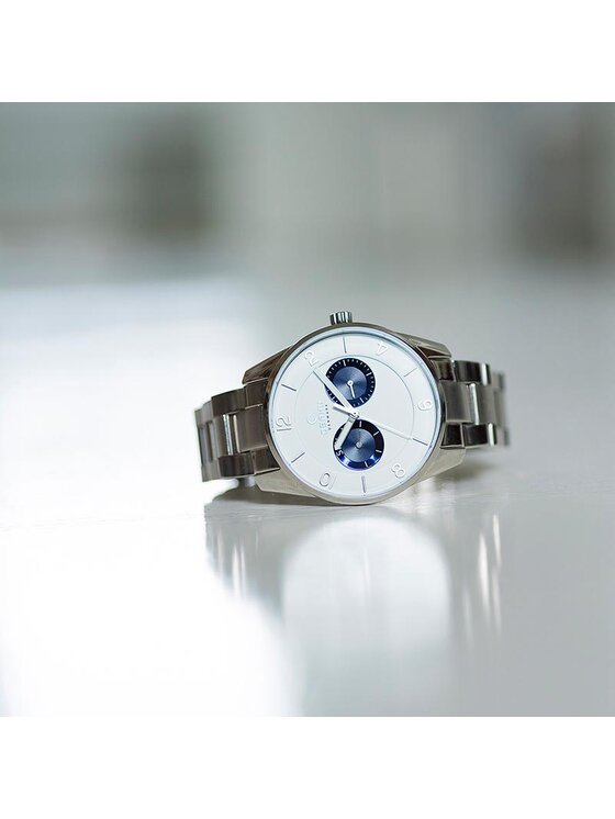 Obaku Obaku Zegarek V171GMCWSC Srebrny