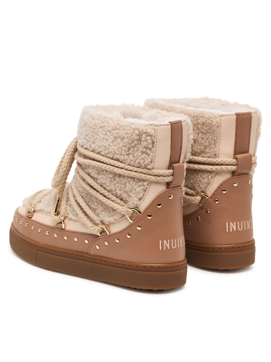 Inuikii Inuikii Sniego batai Curly Rock 1001.003.0072 Šviesiai smėlinė