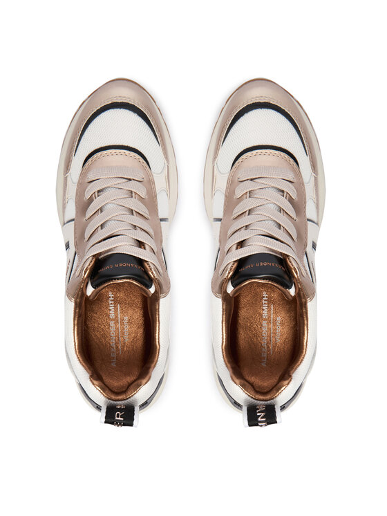 Alexander Smith Alexander Smith Sneakersy Victoria ASBCVIW-1175-PLB Zlatá