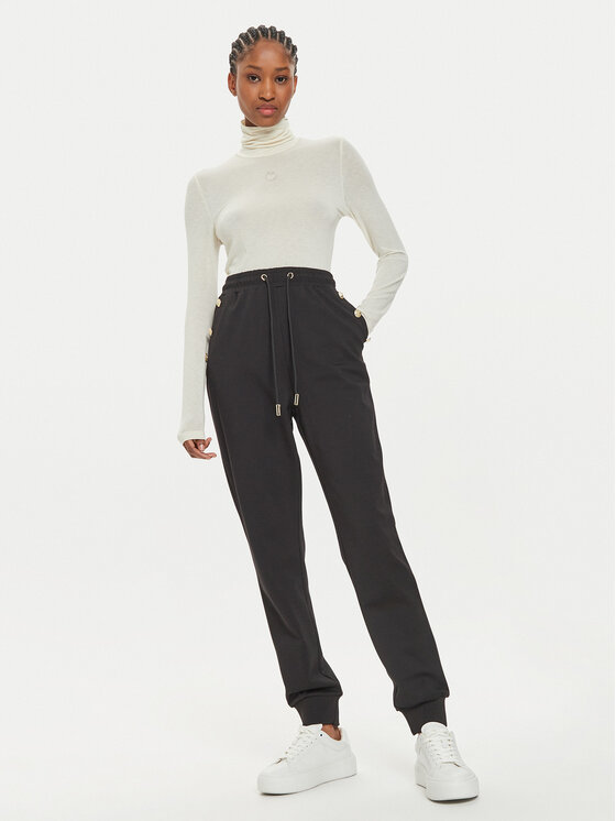 Gaudi Pantaloni da tuta 421BD24010 Nero Regular Fit Modivo