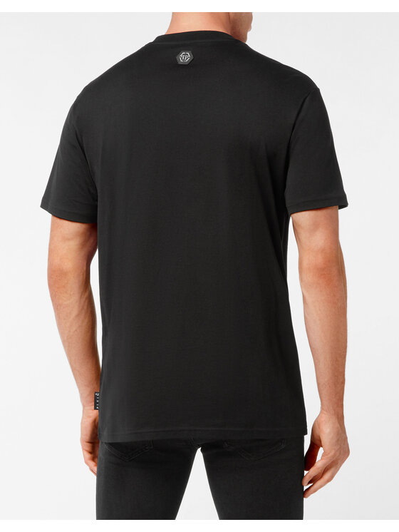 PHILIPP PLEIN PHILIPP PLEIN T-Shirt 12855 Czarny Regular Fit