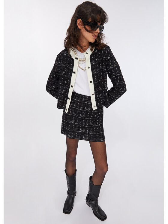 Liu Jo Liu Jo Minigonna MF5056MA25RP9017 Nero Regular Fit