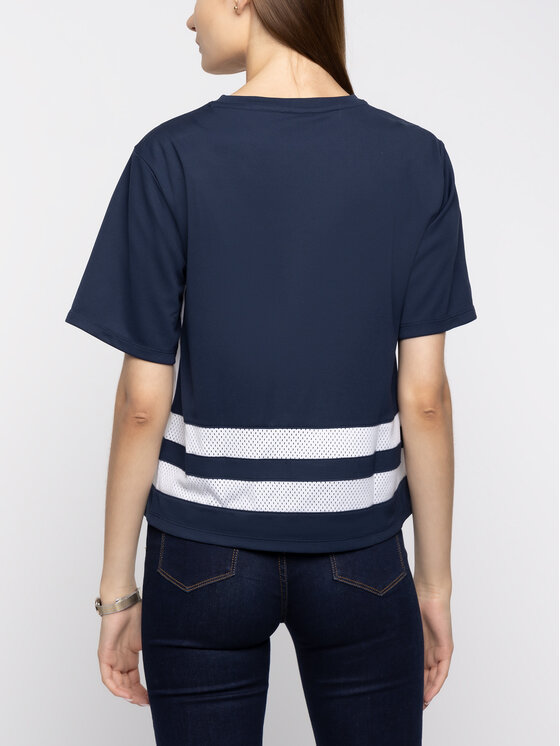 Tommy Sport Tommy Sport Majica S10S100194 Pisana Regular Fit