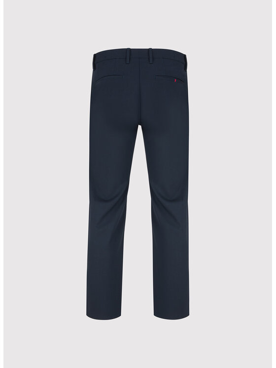 Pako Lorente Pako Lorente Spodnie materiałowe P25WF-WX-012 Granatowy Regular Fit