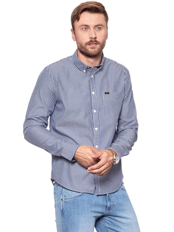 Lee Lee Camicia SLIM BUTTON DOWN Bianco Slim Fit