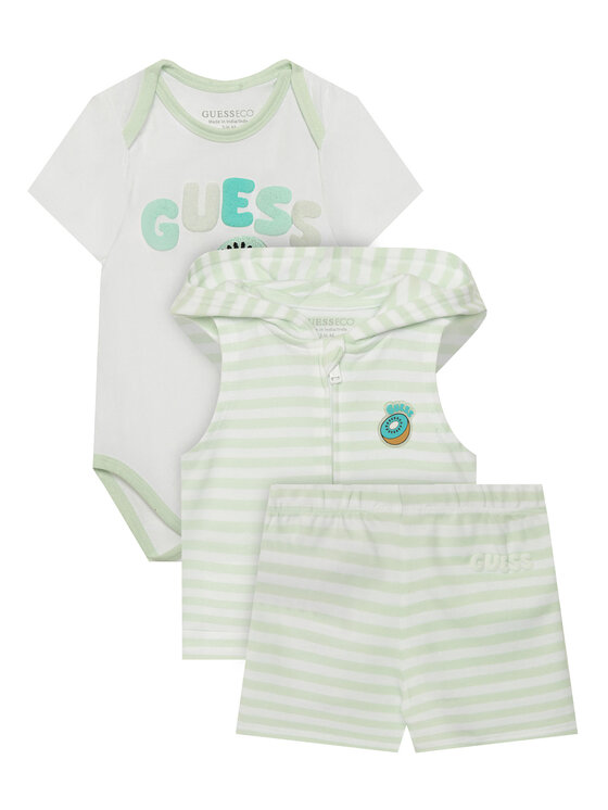 Guess Guess Rinkinys kūdikiams H6GW05 KF891 Šviesiai žalia Regular Fit