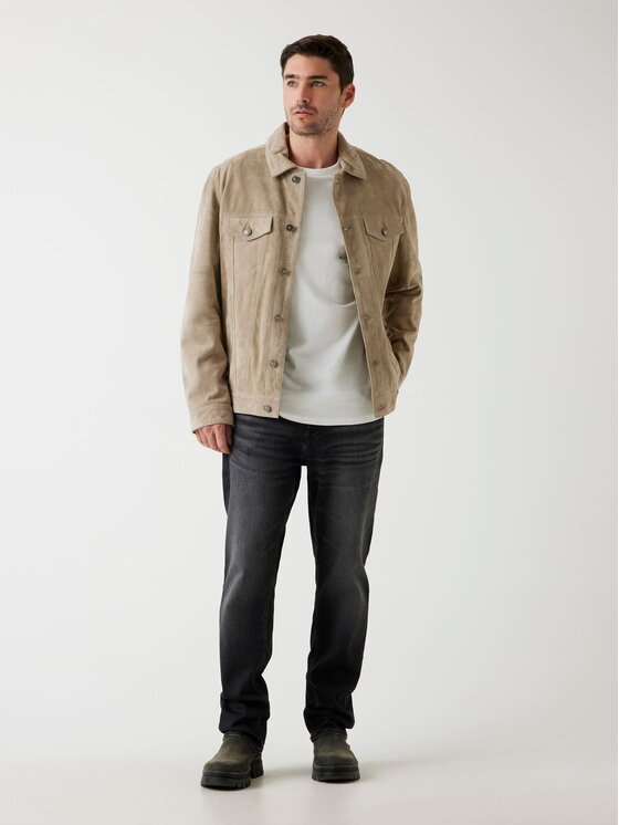 Guess Guess Jeansy 178853 Czarny Regular Fit