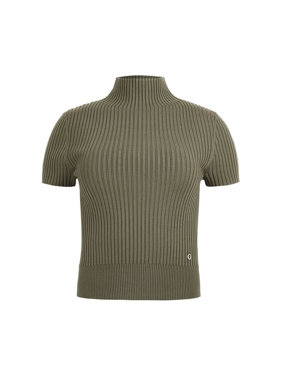 Guess Guess Sweter 176439 Zielony Classic Fit