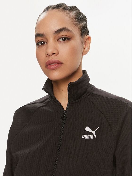 Puma Puma Μπλούζα T7 624211 Μαύρο Relaxed Fit