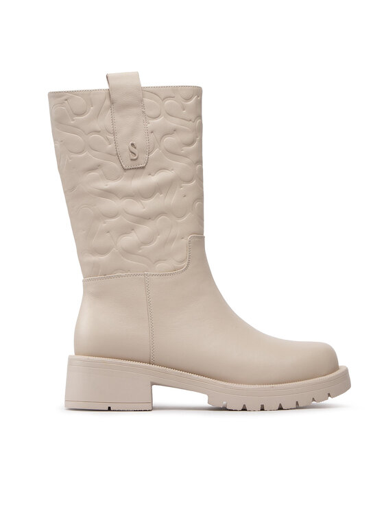 Botine SL-26-02-000036 Bej