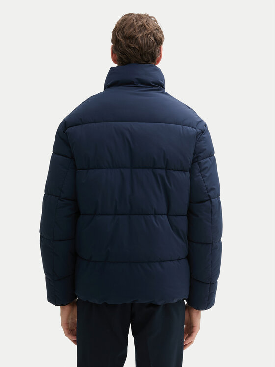 Tom Tailor Denim Tom Tailor Denim Zimní bunda 1043794 Tmavomodrá Relaxed Fit
