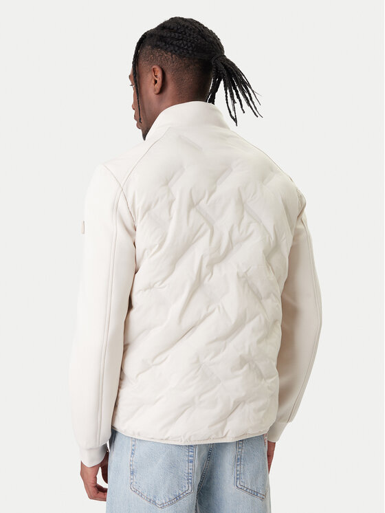 Guess Guess Übergangsjacke M6RL10 WJ232 Écru Regular Fit