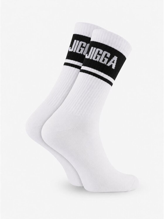 Jigga Wear Jigga Wear Skarpety długie 110307 Biały