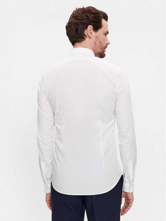 Calvin Klein Calvin Klein Koszula K10K112743 Biały Extra Slim Fit