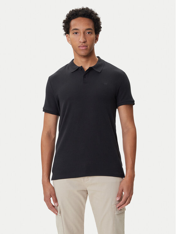 Mustang Mustang Polo Pierre 1016880 Crna Slim Fit