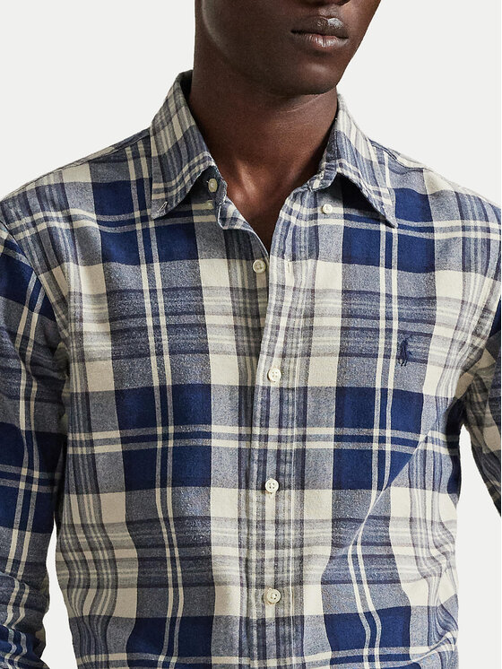 Polo Ralph Lauren Polo Ralph Lauren Cămașă 710953707004 Bleumarin Custom Fit