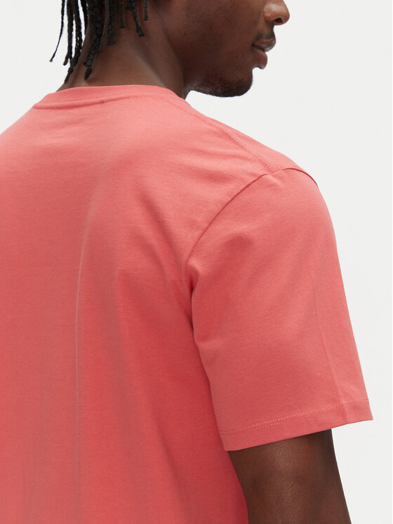 Wrangler Wrangler T-shirt Sign Off 112362687 Crvena Regular Fit