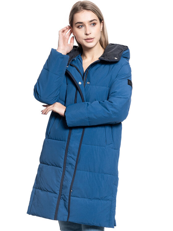 Lee Lee Giacca da donna LONG PUFFER Blu Regular Fit