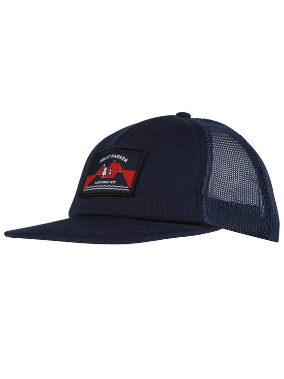 Helly Hansen Helly Hansen Czapka z daszkiem Helly Hansen Flatbrim Trucker Cap Granatowy