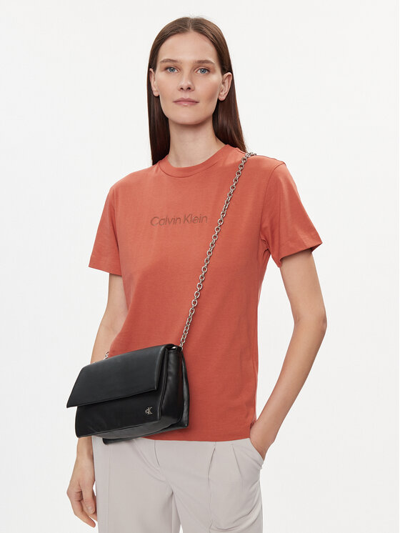 Calvin Klein Jeans Handtasche Micro Mono Chain Ew Flap25  