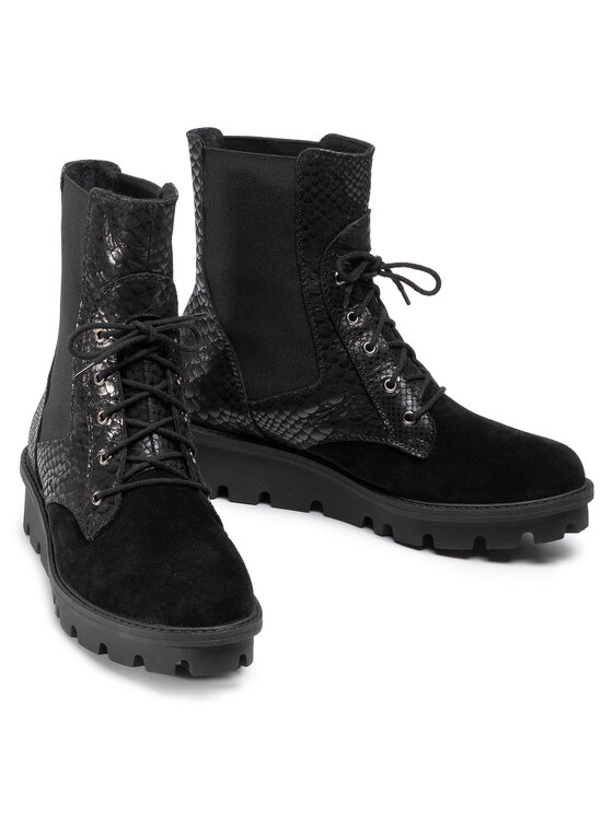 Sergio Bardi Sergio Bardi Μποτάκια με λάστιχο SB-36-10-001016 Μαύρο