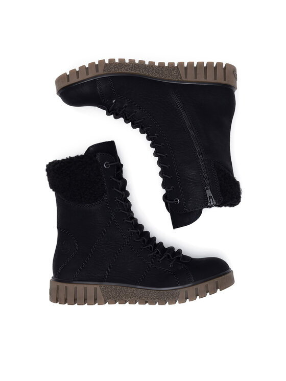 Rieker Rieker Botine Y3467-00 Negru