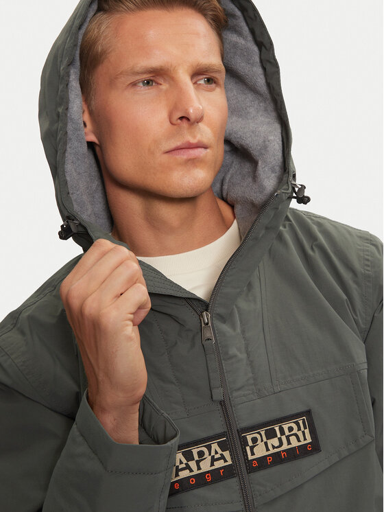 Napapijri Napapijri Преходно яке Rainforest Open NP0A4HES Зелен Regular Fit