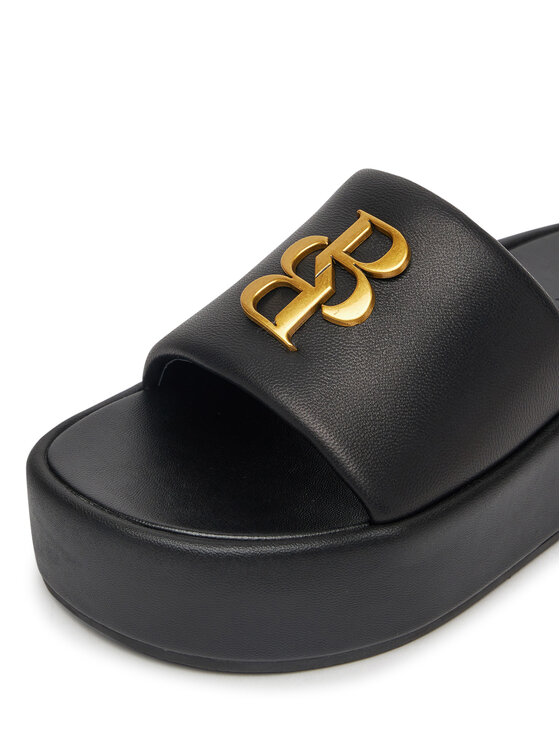 Badura Badura Pantoletten CROCUS-V1925-08-1 Schwarz