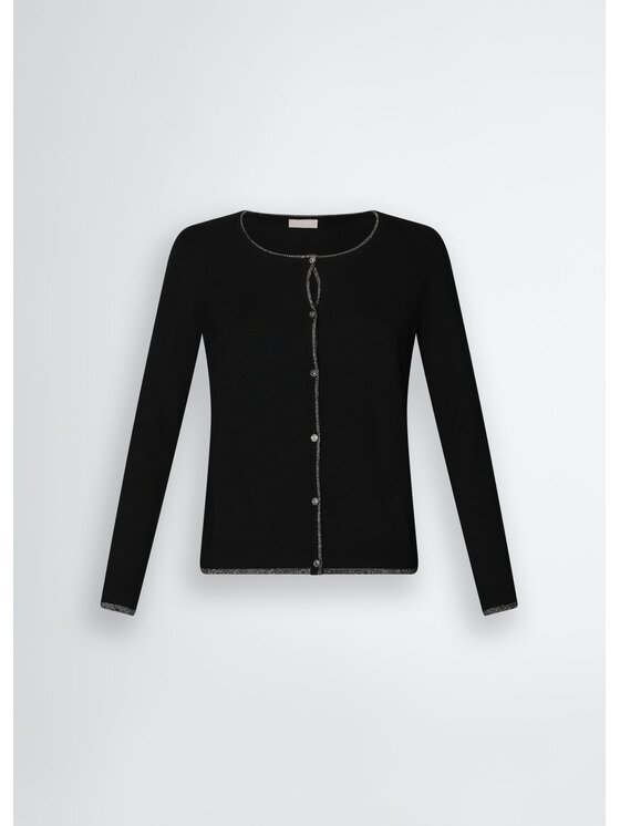 Liu Jo Liu Jo Sweter WXX056MS49I22222 Czarny Regular Fit