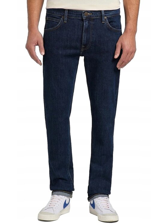 Lee Lee Jeansy Daren Zip Fly Niebieski Regular Fit