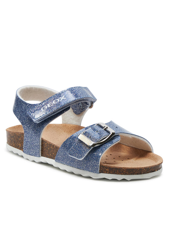 Geox Geox Sandale J Adriel Girl J028MC 000KC C4094 M Plava