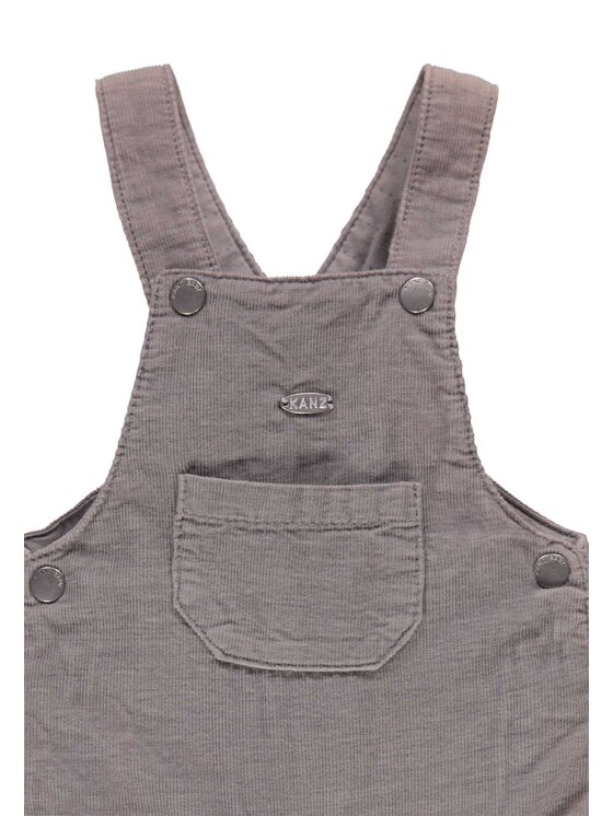 Kanz Kanz Ogrodniczki 1722802-1019 Szary Basic Fit